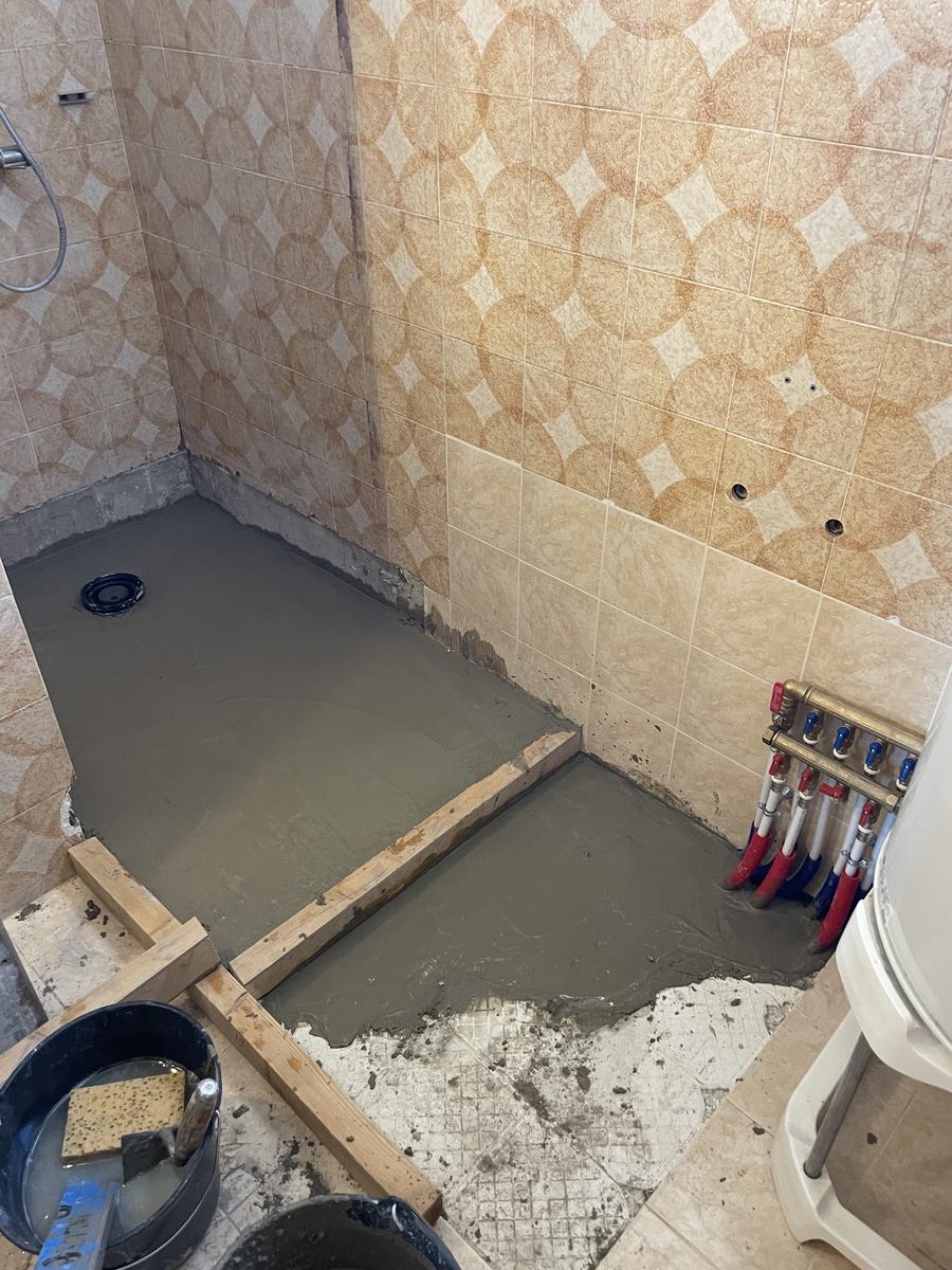 Chantier en cours : alimentations en attente